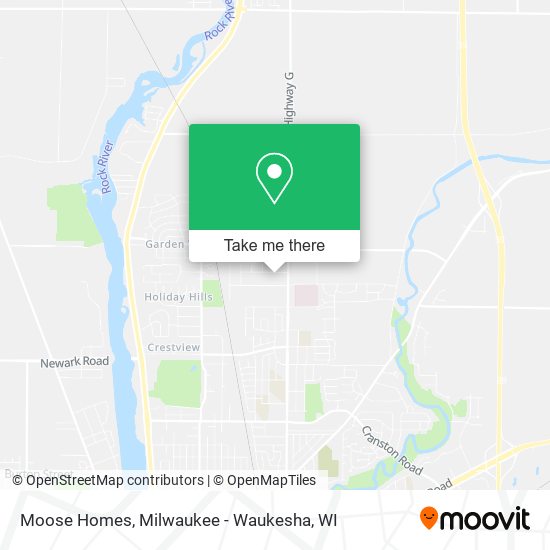 Moose Homes map