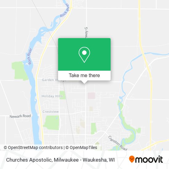 Churches Apostolic map