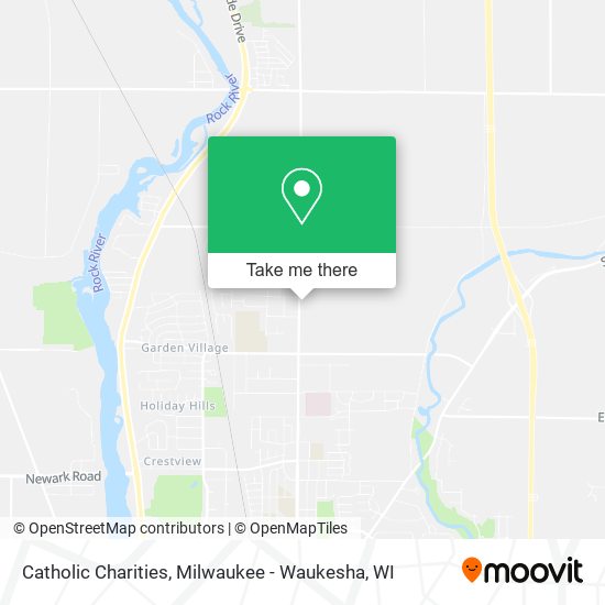 Mapa de Catholic Charities