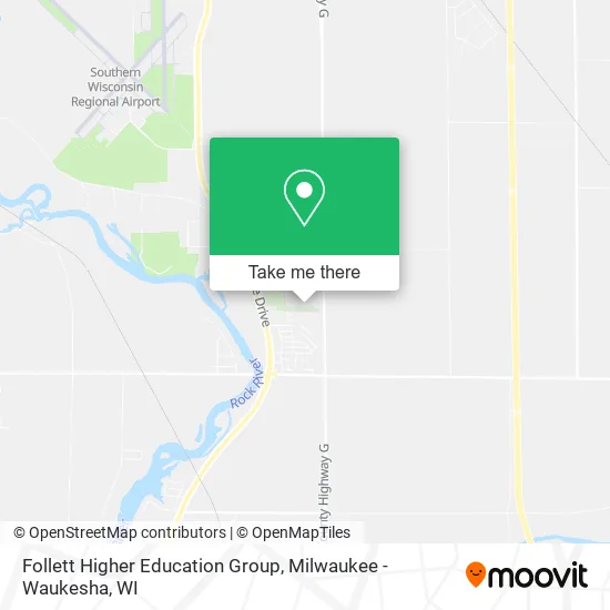 Mapa de Follett Higher Education Group