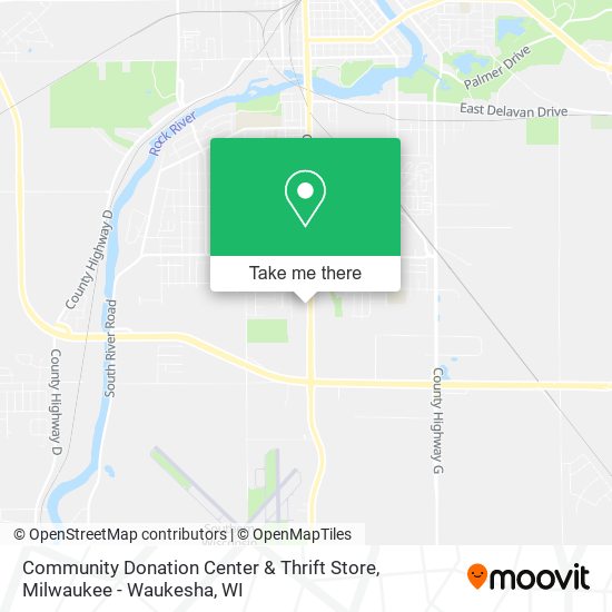 Mapa de Community Donation Center & Thrift Store