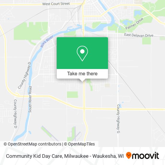 Community Kid Day Care map