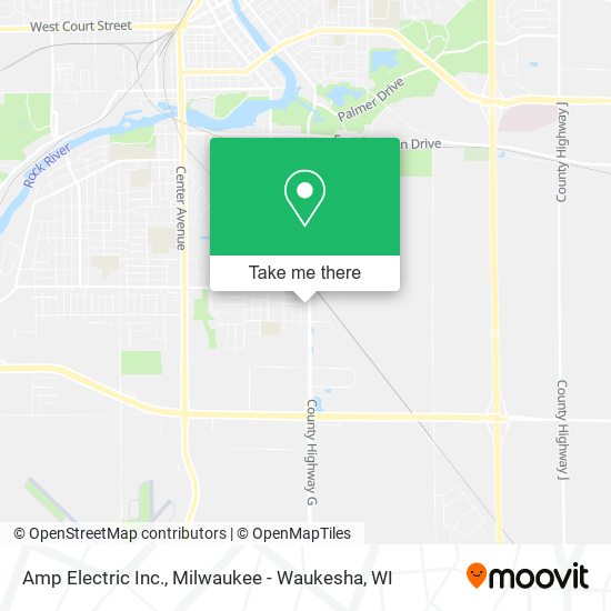 Amp Electric Inc. map