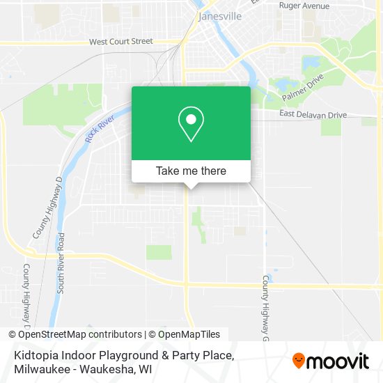 Mapa de Kidtopia Indoor Playground & Party Place