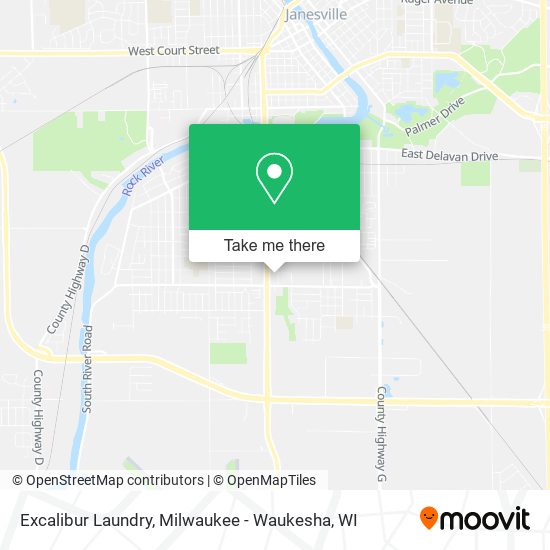 Excalibur Laundry map