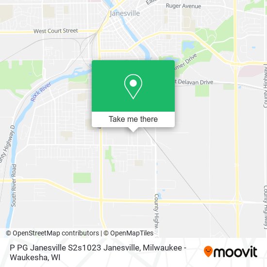 Mapa de P PG Janesville S2s1023 Janesville