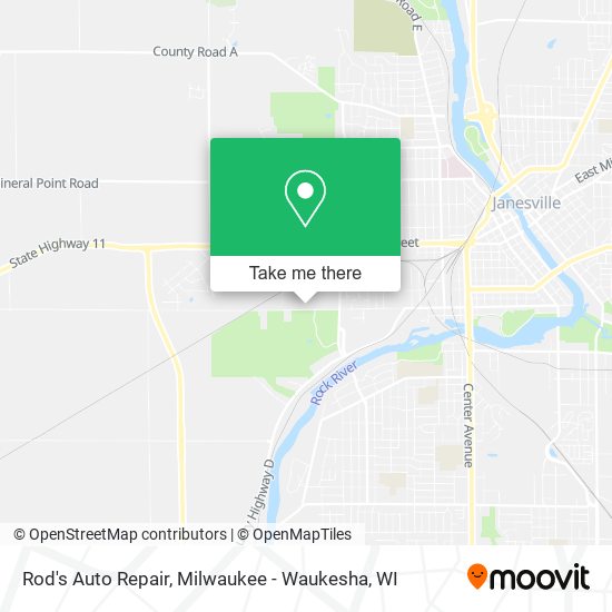 Rod's Auto Repair map