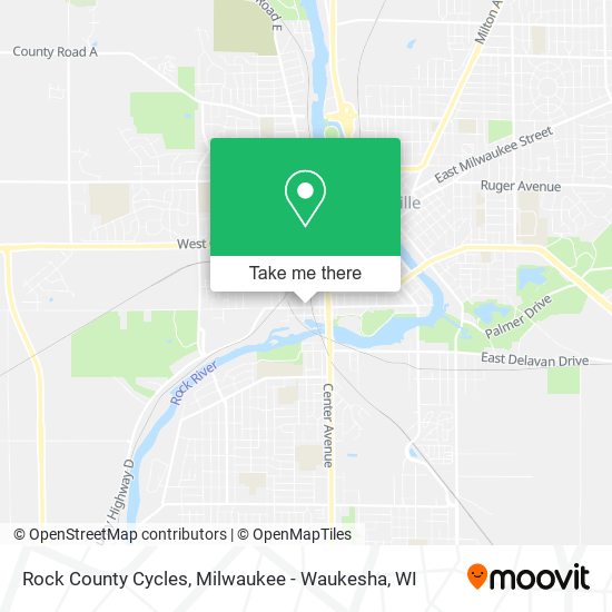Mapa de Rock County Cycles