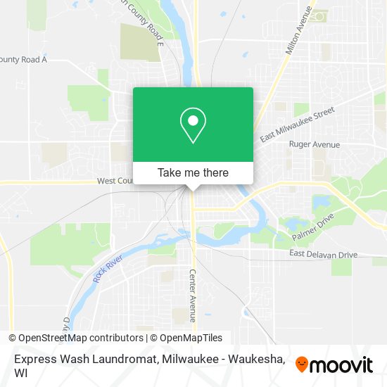 Express Wash Laundromat map