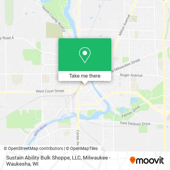 Sustain Ability Bulk Shoppe, LLC map