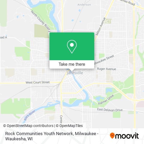 Rock Communities Youth Network map