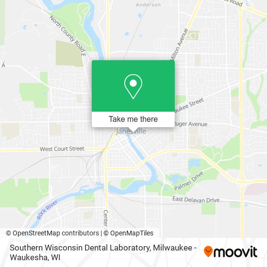 Southern Wisconsin Dental Laboratory map