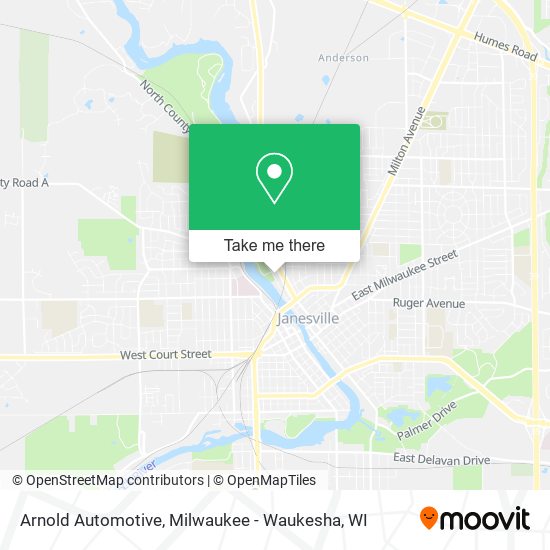 Mapa de Arnold Automotive