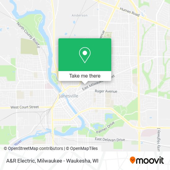 A&R Electric map