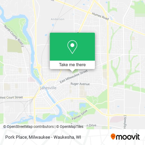 Pork Place map