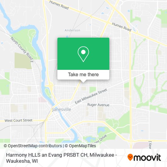 Mapa de Harmony HLLS an Evang PRSBT CH