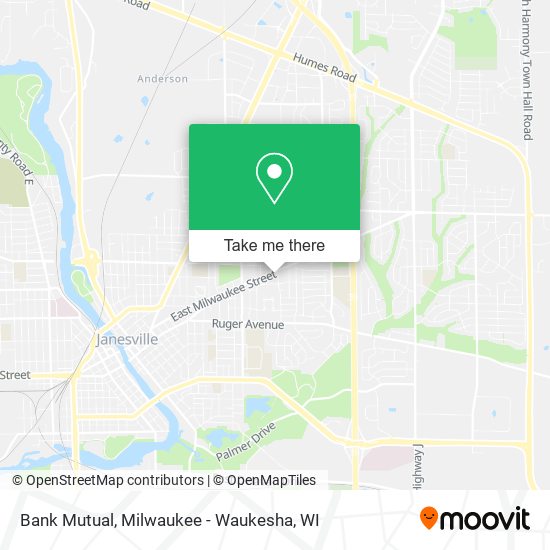 Bank Mutual map