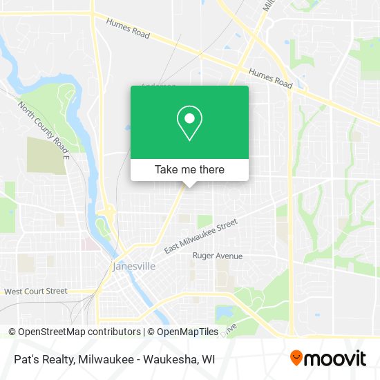 Pat's Realty map