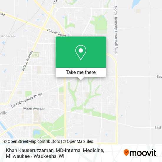 Khan Kauseruzzaman, MD-Internal Medicine map