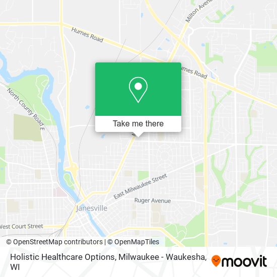 Holistic Healthcare Options map