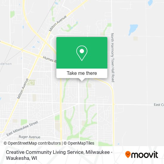 Mapa de Creative Community Living Service