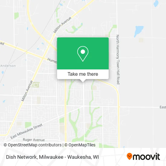 Mapa de Dish Network
