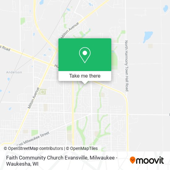 Mapa de Faith Community Church Evansville