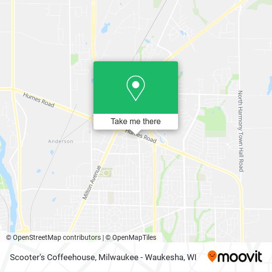 Scooter's Coffeehouse map