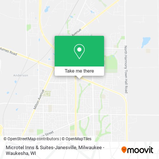 Microtel Inns & Suites-Janesville map