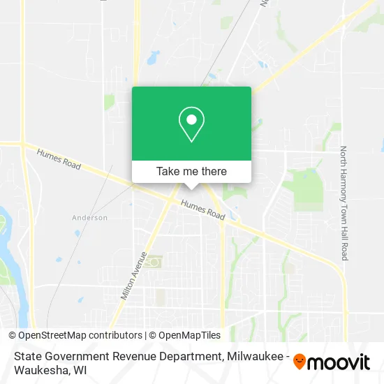 State Government Revenue Department map
