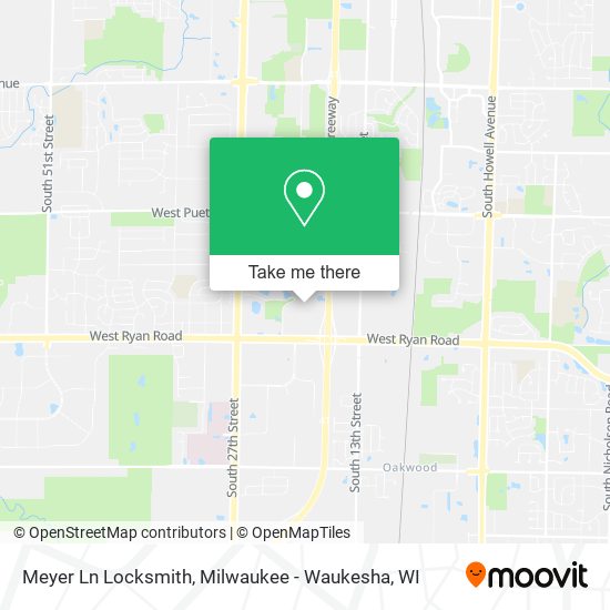 Mapa de Meyer Ln Locksmith