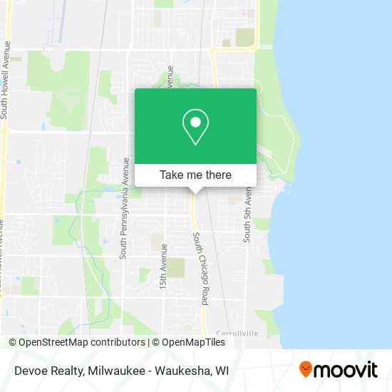 Devoe Realty map