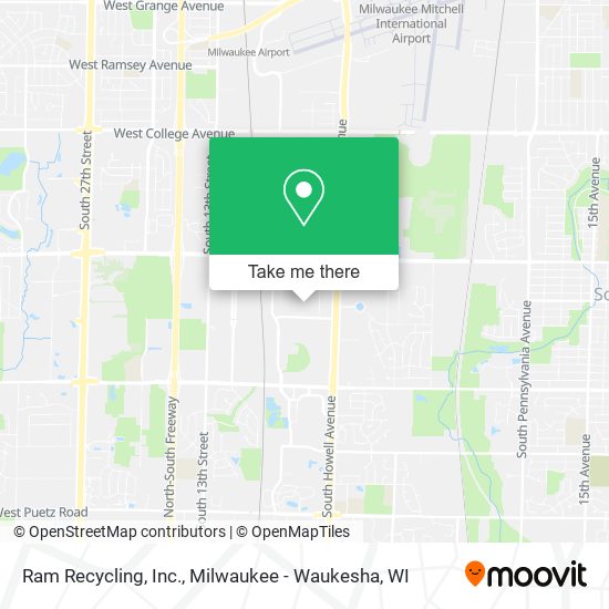 Ram Recycling, Inc. map