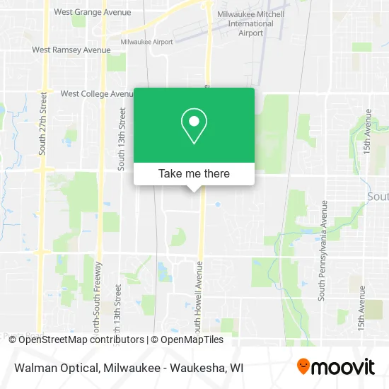 Mapa de Walman Optical