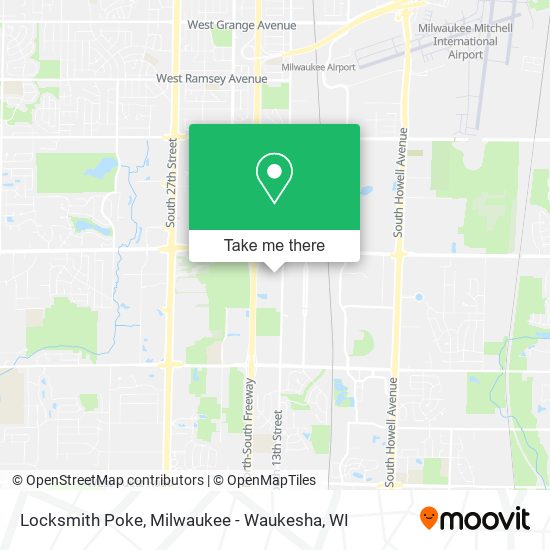 Locksmith Poke map