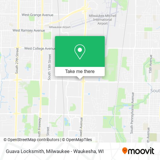 Guava Locksmith map