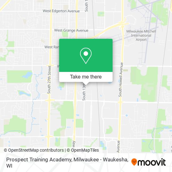 Mapa de Prospect Training Academy