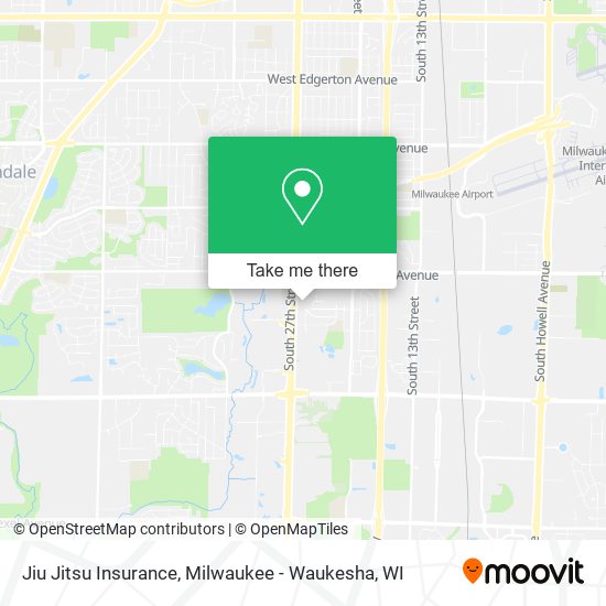 Jiu Jitsu Insurance map