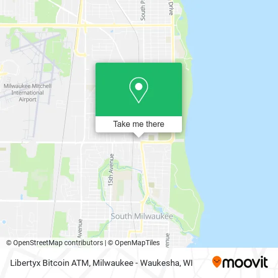 Mapa de Libertyx Bitcoin ATM
