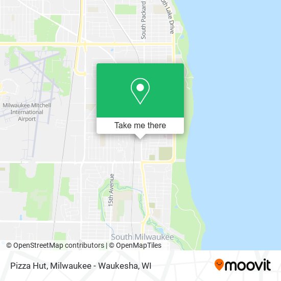 Pizza Hut map