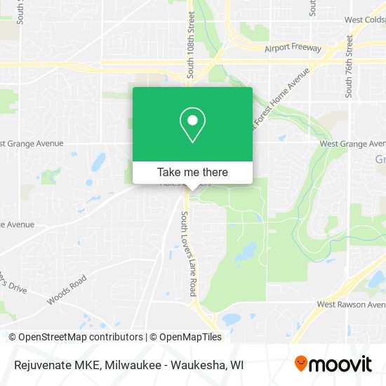 Rejuvenate MKE map