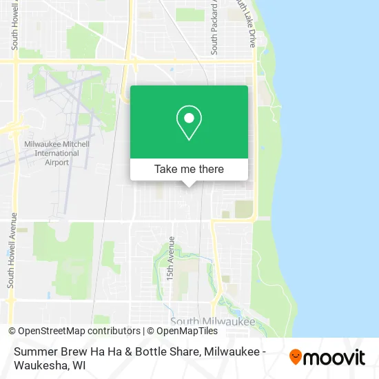Mapa de Summer Brew Ha Ha & Bottle Share