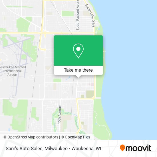 Sam's Auto Sales map
