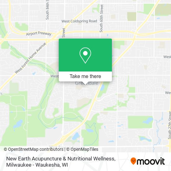 New Earth Acupuncture & Nutritional Wellness map