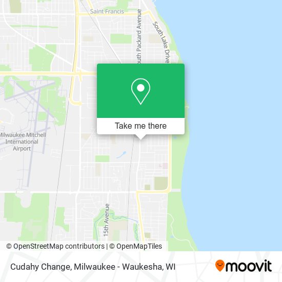 Mapa de Cudahy Change