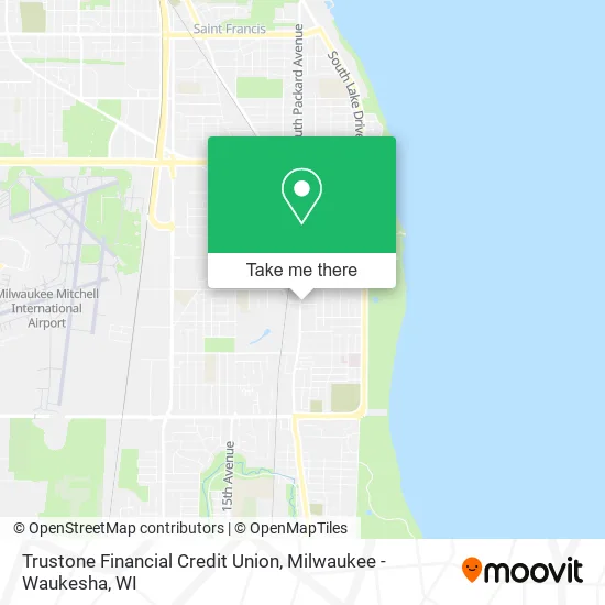 Mapa de Trustone Financial Credit Union