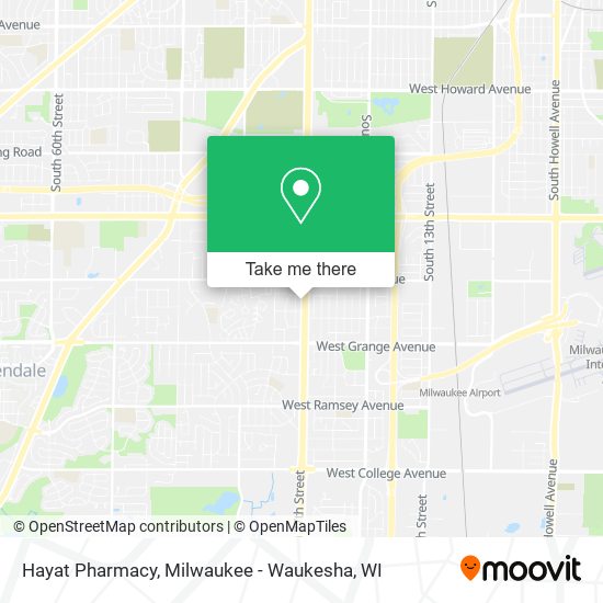 Hayat Pharmacy map