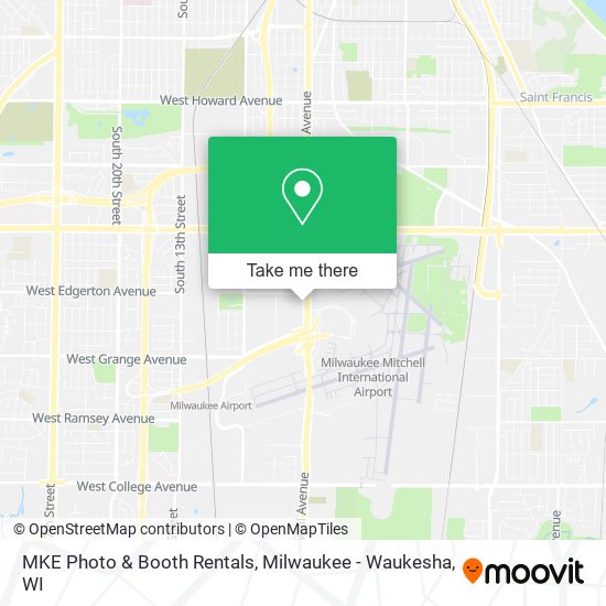 MKE Photo & Booth Rentals map