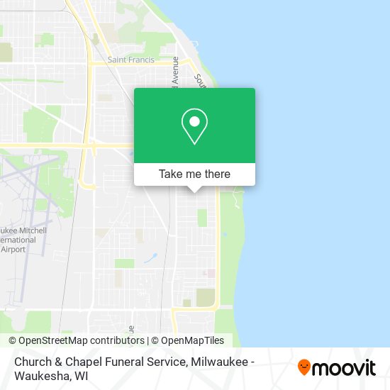 Mapa de Church & Chapel Funeral Service