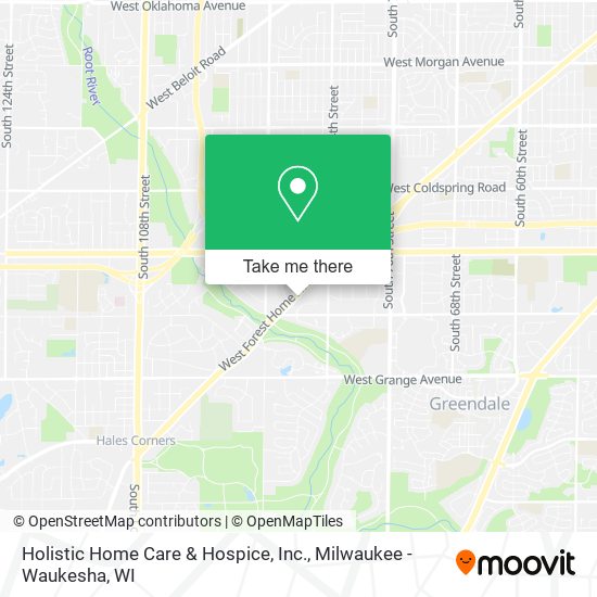 Mapa de Holistic Home Care & Hospice, Inc.